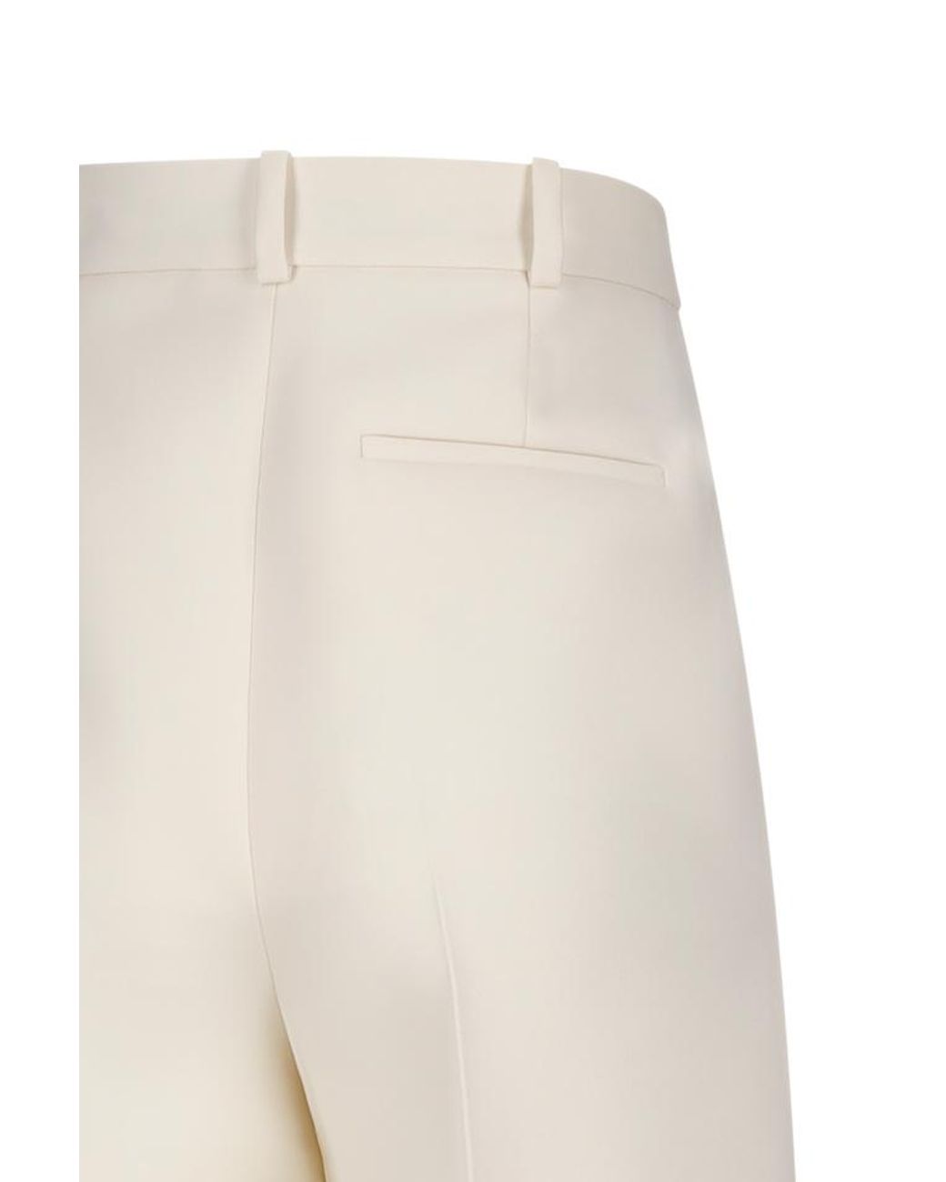 Dior White Flared Pants