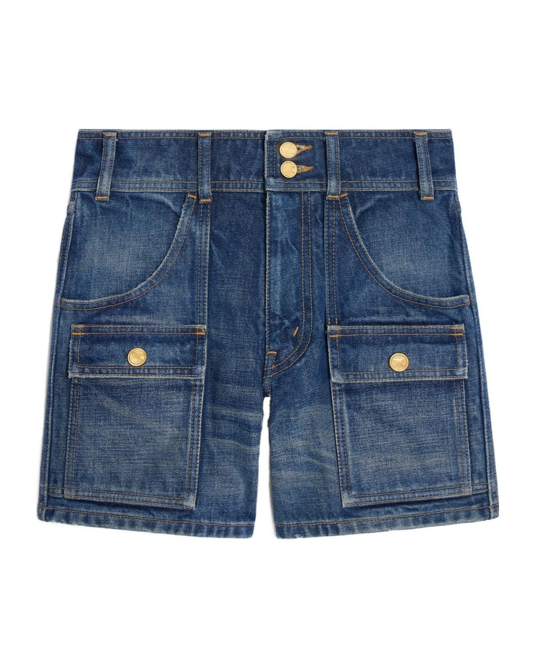 Céline Blue Kitty Shorts