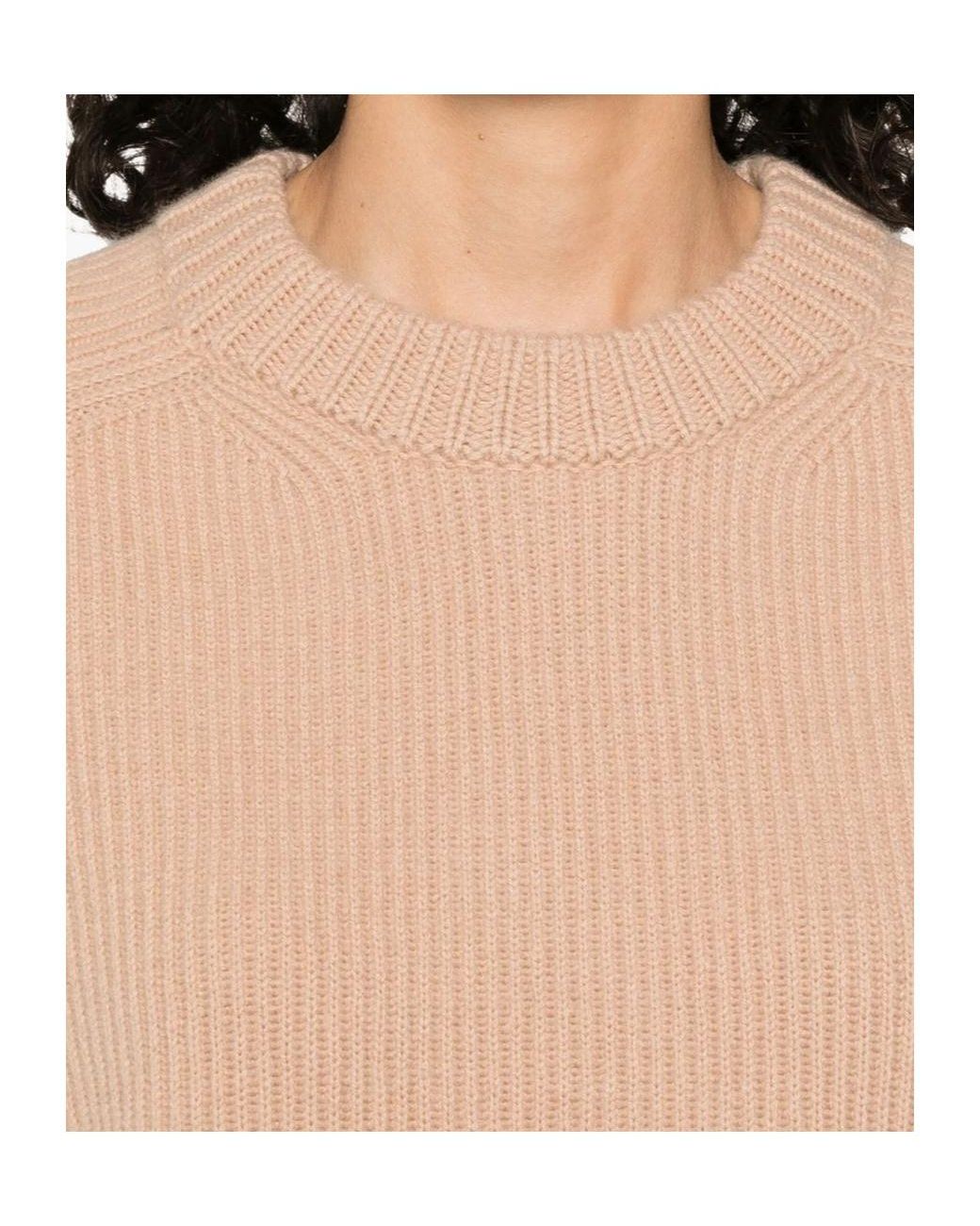 Forte_forte Natural Long-Sleeve Knit Top