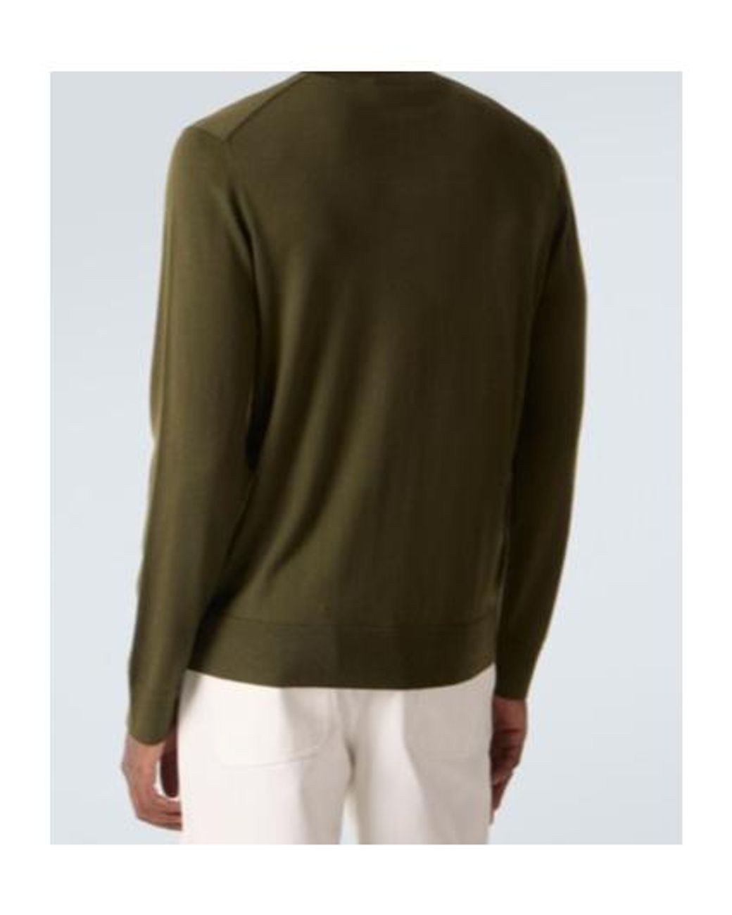 Gabriela Hearst Green Wool Sweater for men