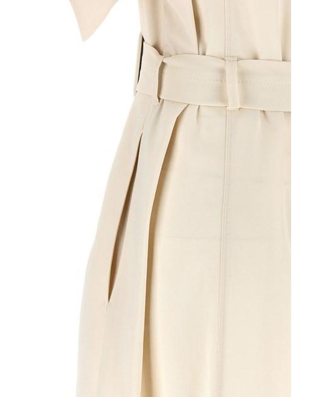 Pinko Natural Alesha Belted Shirt Dress