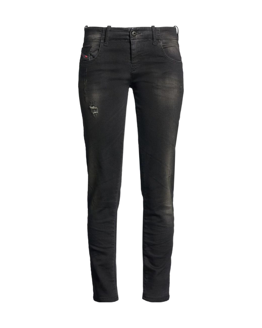 DIESEL Black Slim-Fit Jeans
