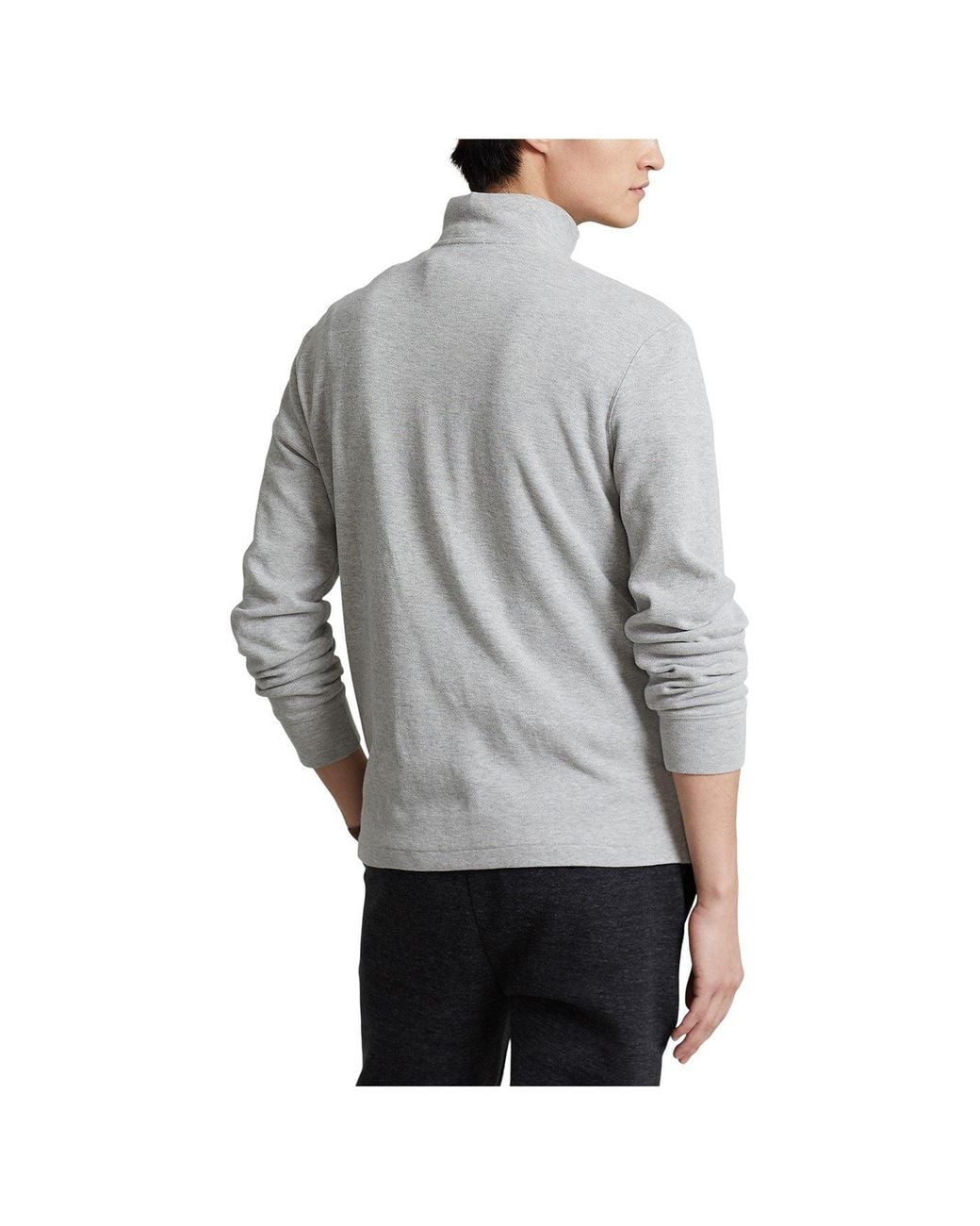 Polo Ralph Lauren Gray Logo Sweater for men