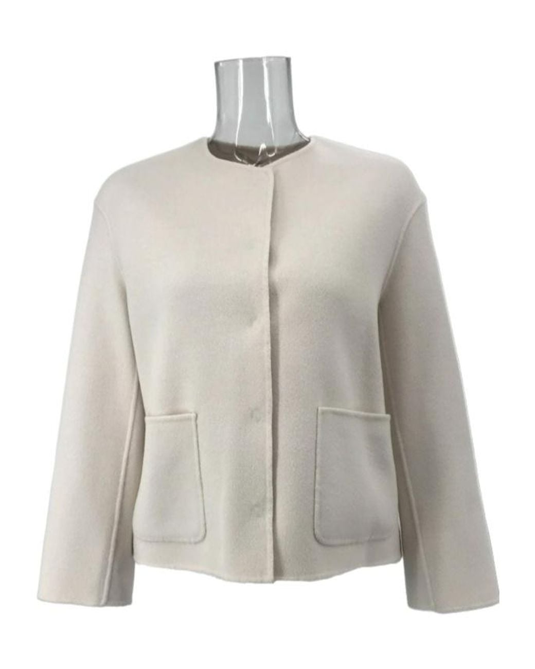 Weekend by Maxmara Gray Long-Sleeved Casual Jacket