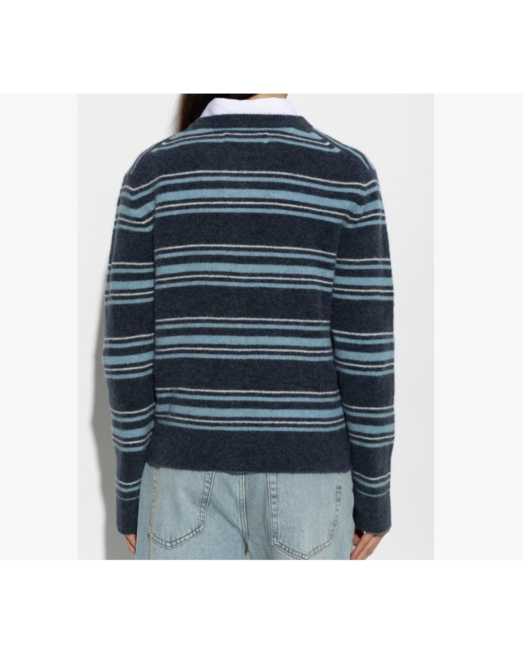 Samsøe & Samsøe Blue Samsøe Samsøe Nor Striped Cardigan