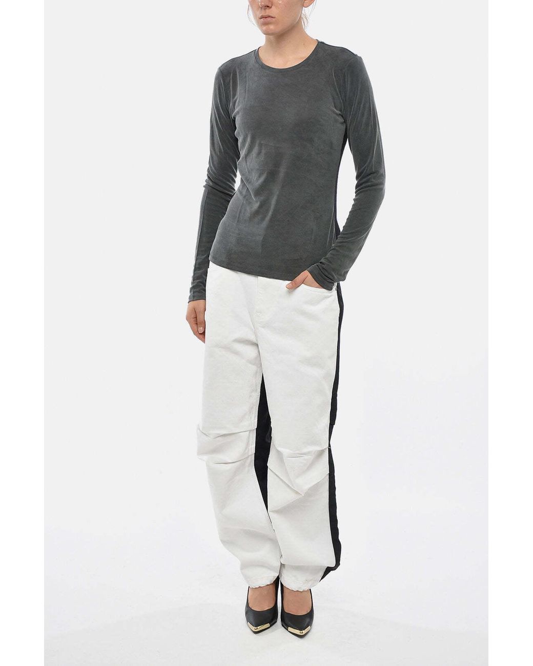 Our Legacy Gray Super Slim-Fit Long-Sleeve T-Shirt
