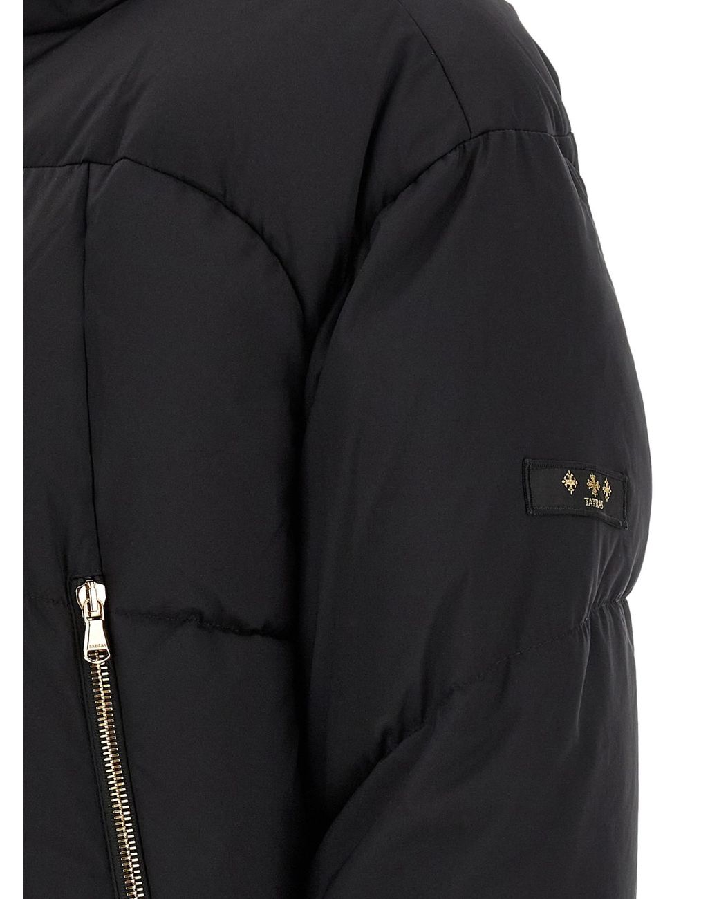 Tatras Black Gigi Short Hooded Down Jacket