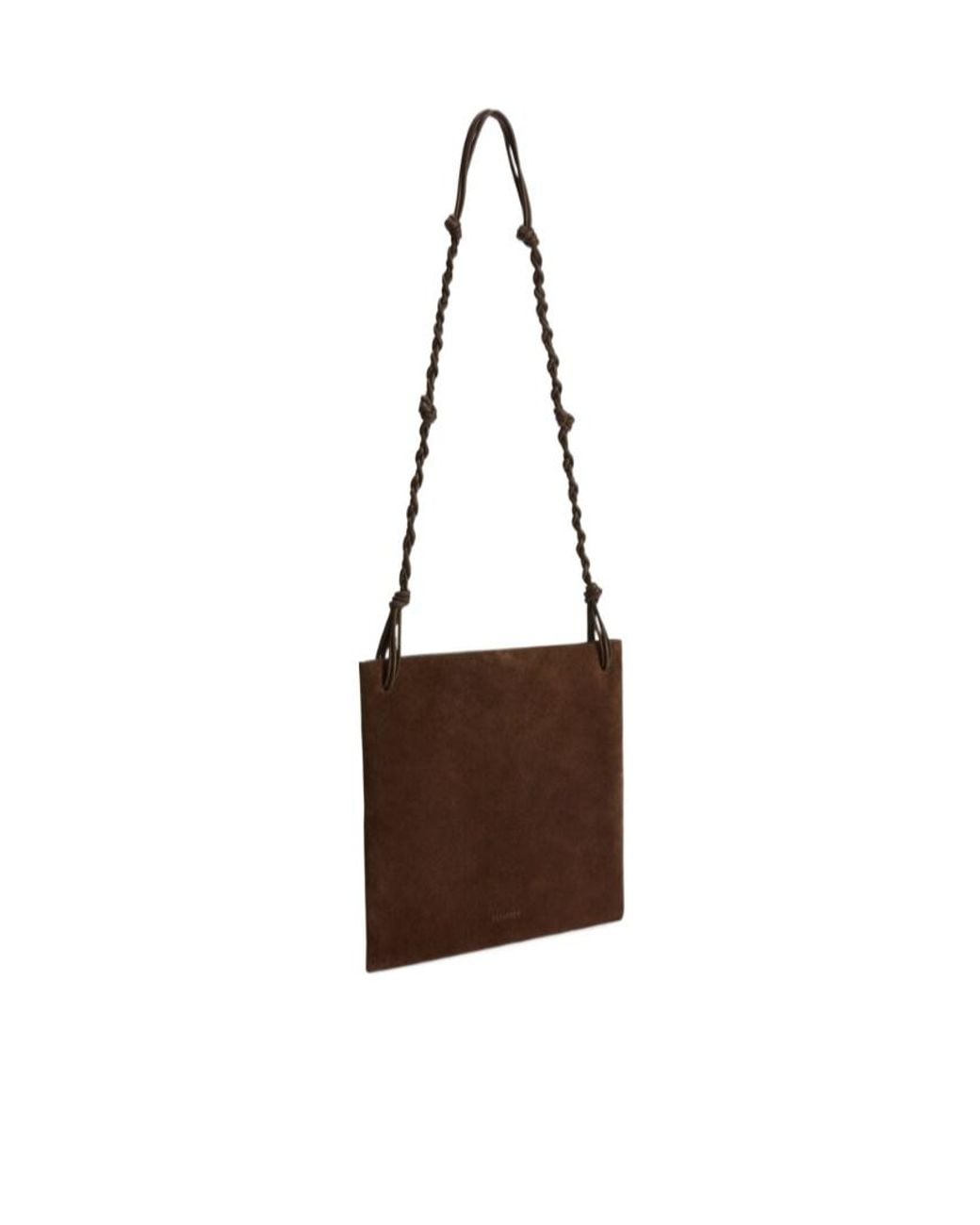 Jil Sander Brown Tangle Slim Small Bag for men