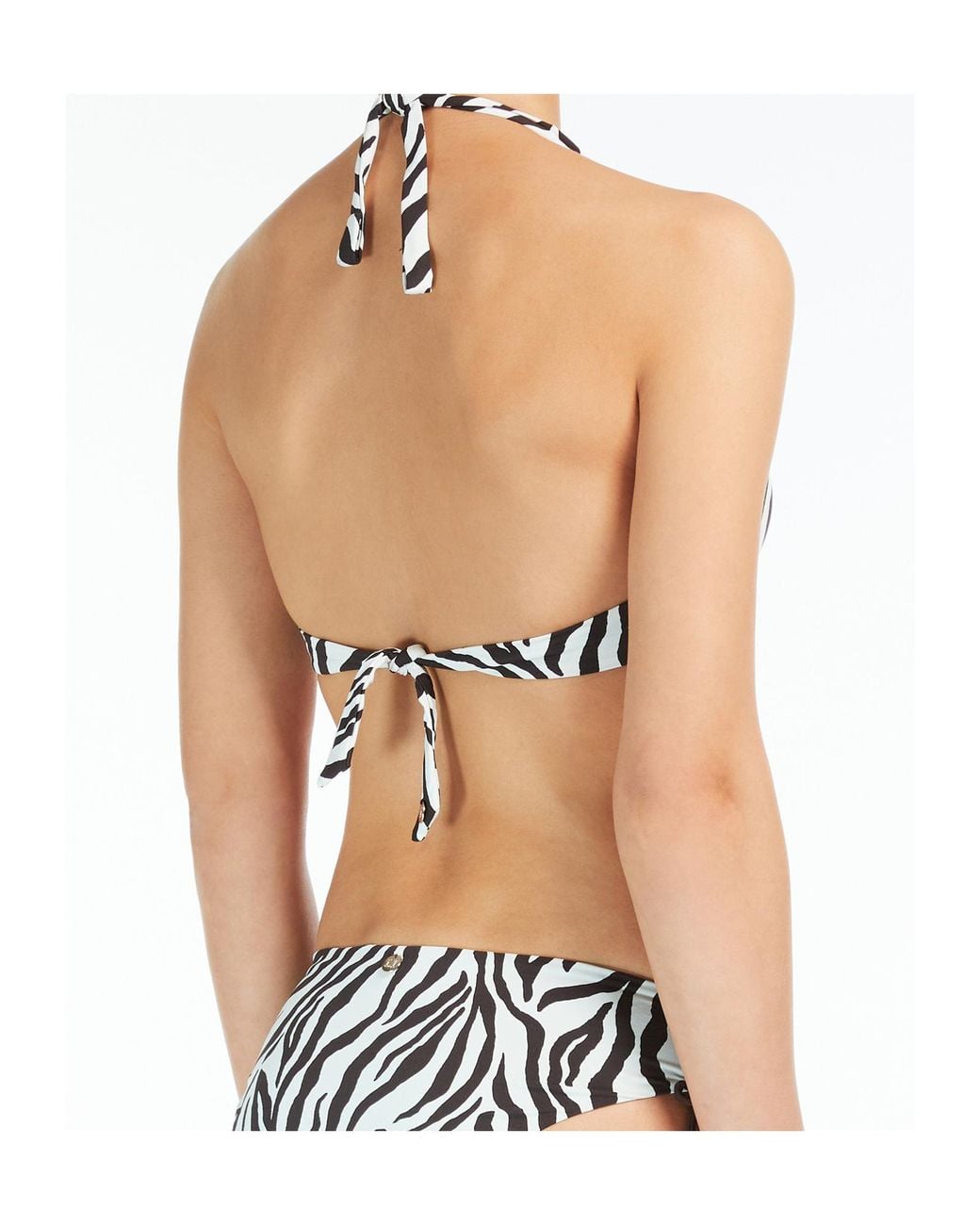 Max Mara Multicolor Pattern Nylon Swimming Bra