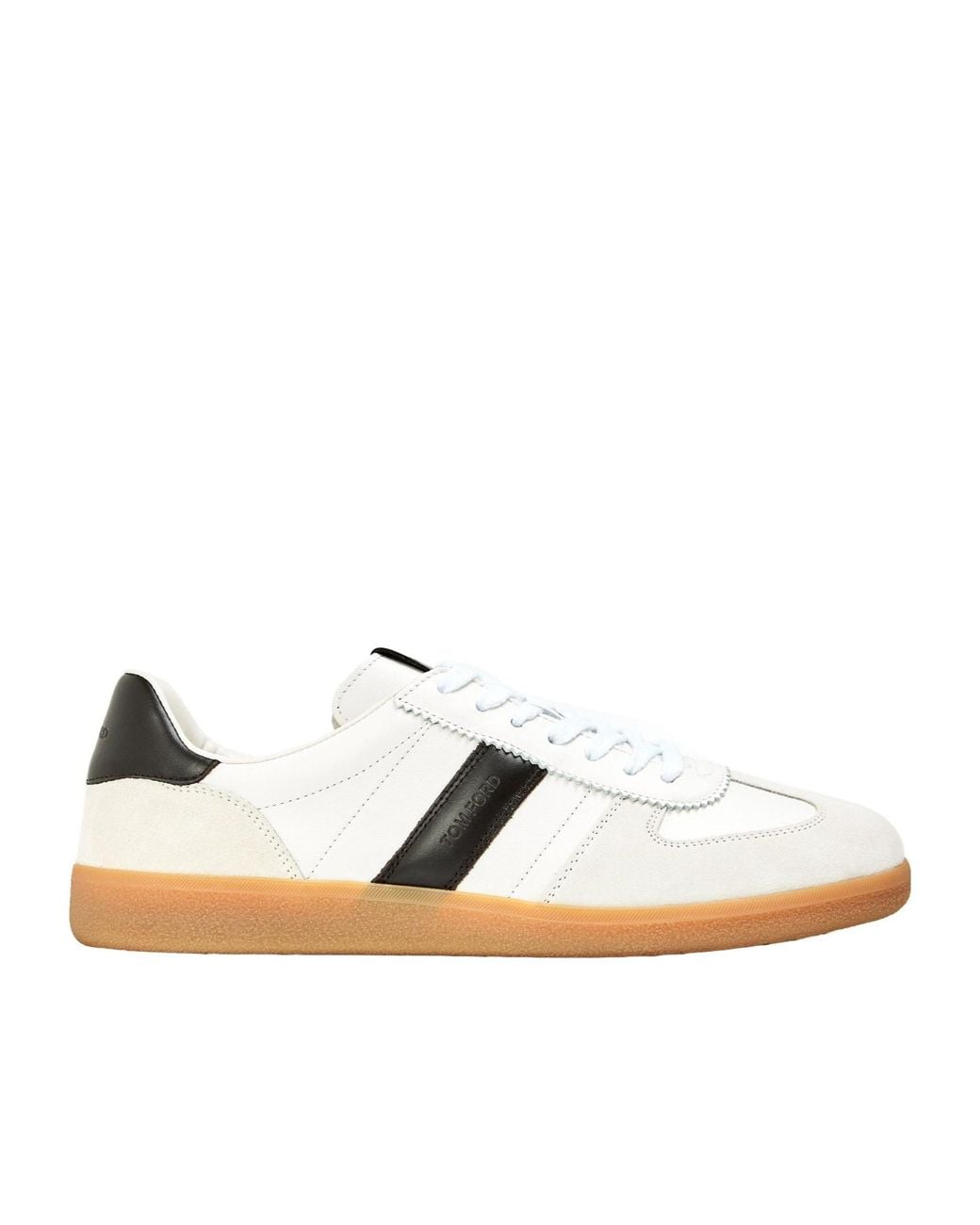 Tom Ford White Versatile Low-Top Shoes for men