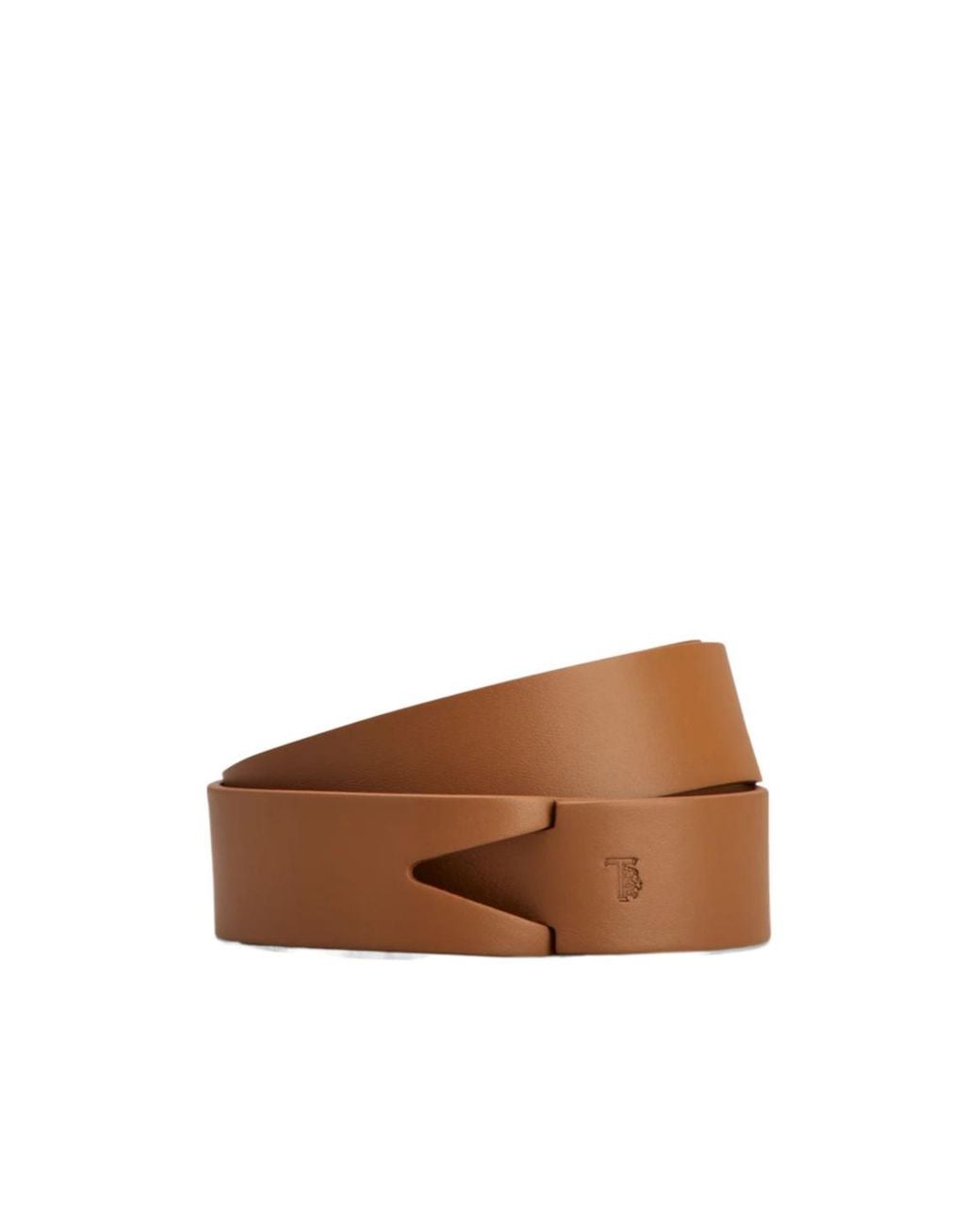 Tod's Brown Greca Belt for men