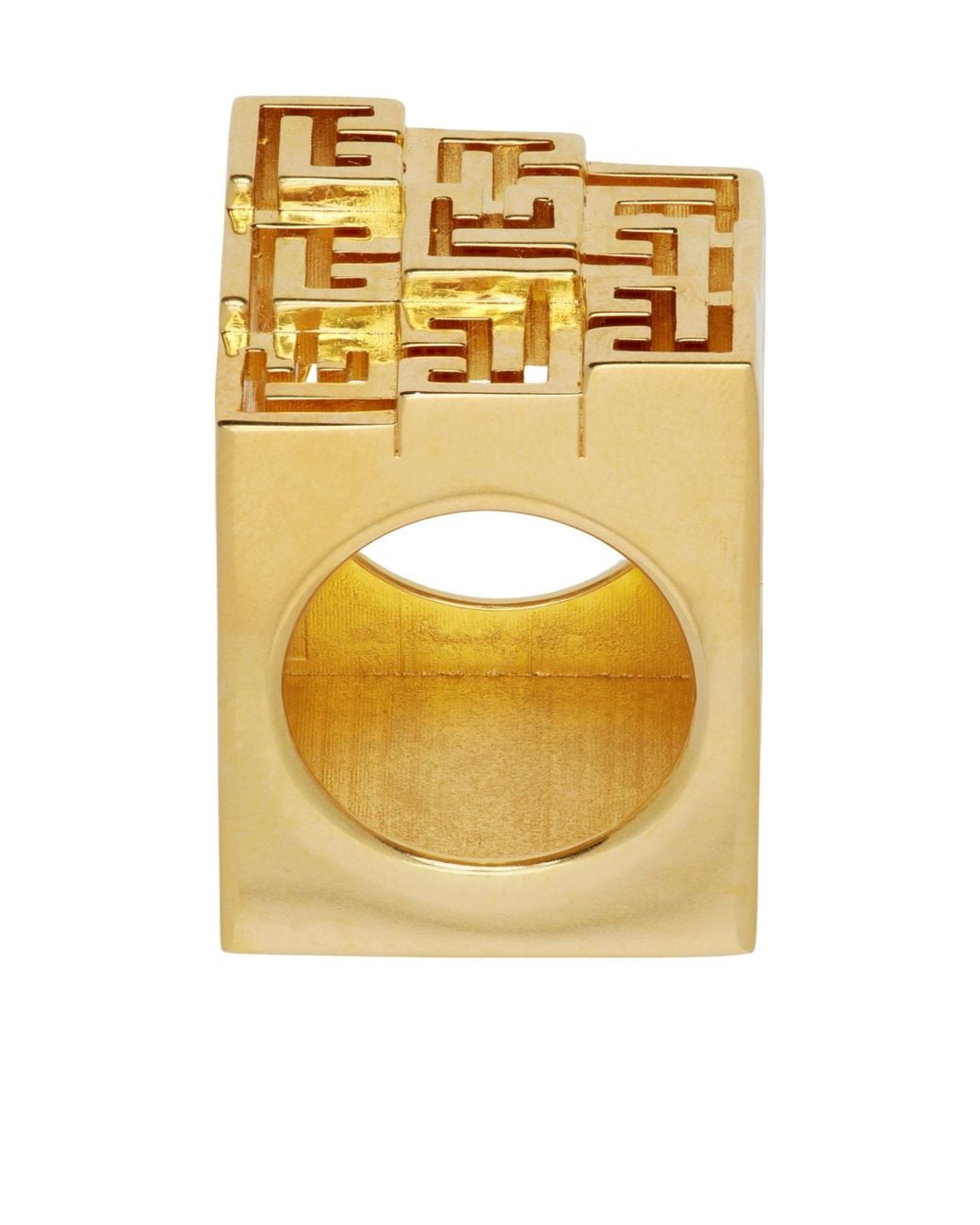 Balmain Metallic 3D Multi Pb Ring