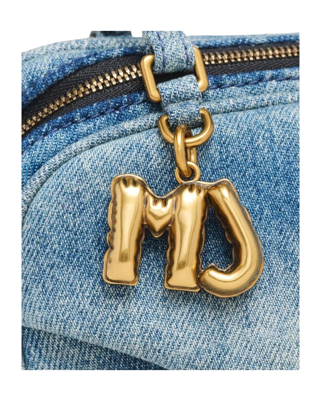 Marc Jacobs Blue Mini The Wave Denim Crossbody Bag