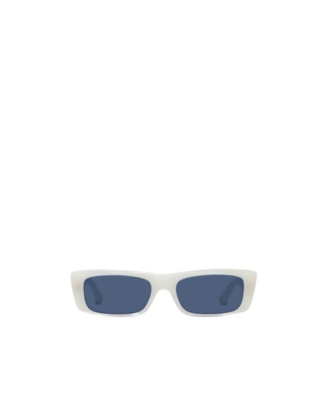 Stella McCartney Blue Rectangular-Frame Sunglasses