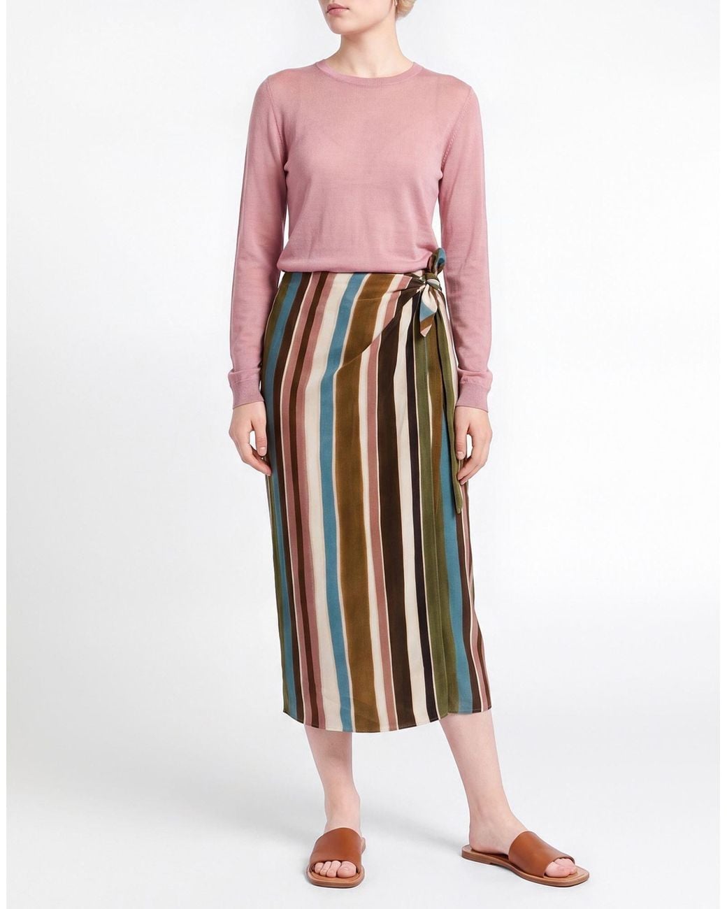 Max Mara Green Midi Skirts