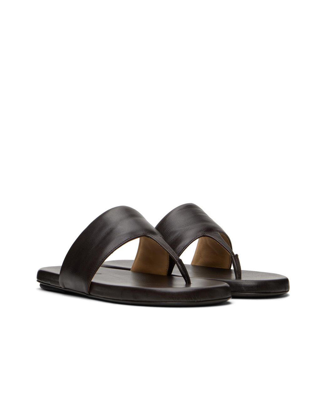サンダル・ミュール marsell SS24 SPANCIATA SANDALS (MW8225.091 460 BROWN) Marsèll Marsèll Spanciata Slip-On Thong Slides in Brown | Lyst
