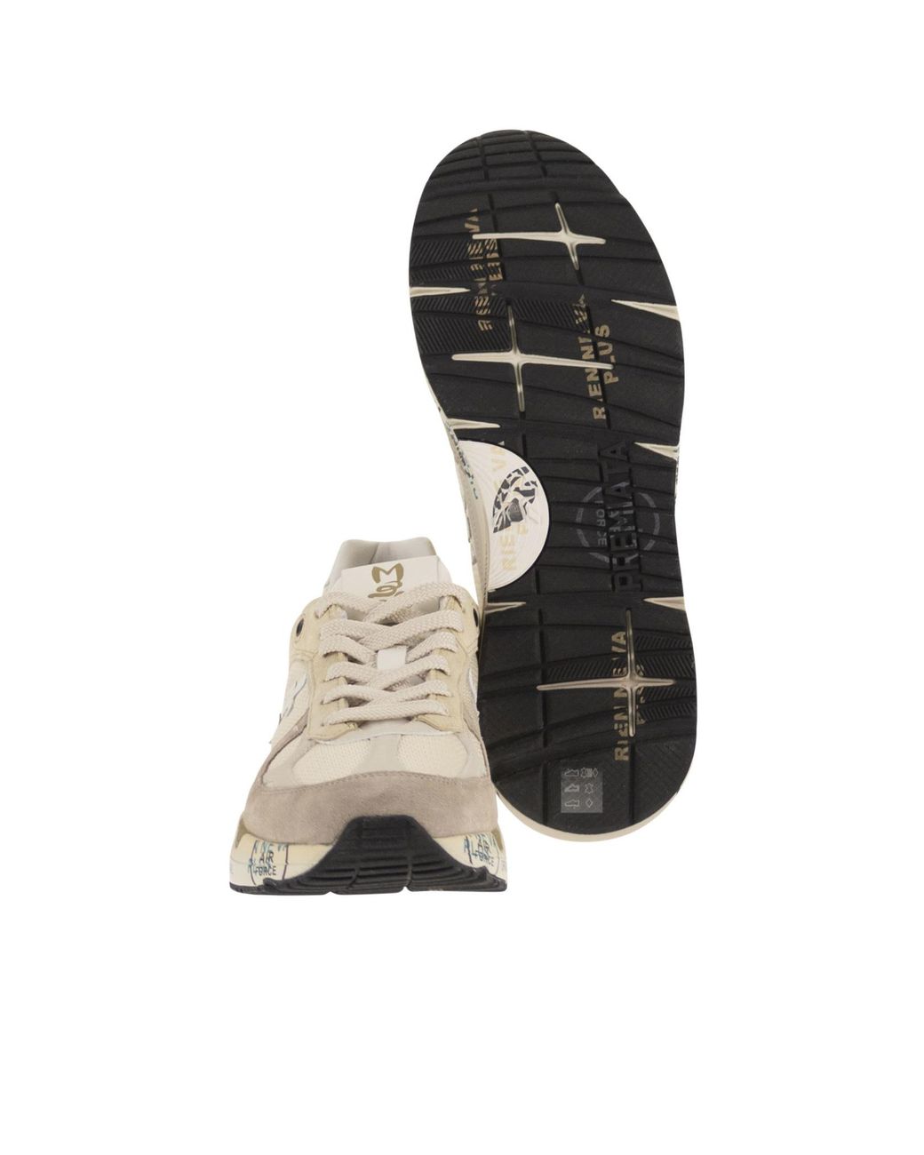Premiata Natural Mase 25 Logo Trainers for men