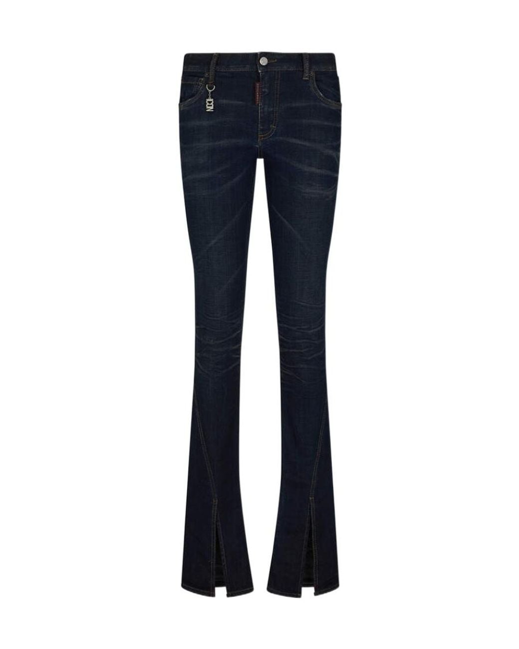 DSquared² Blue Icon-Charm Flared Jeans