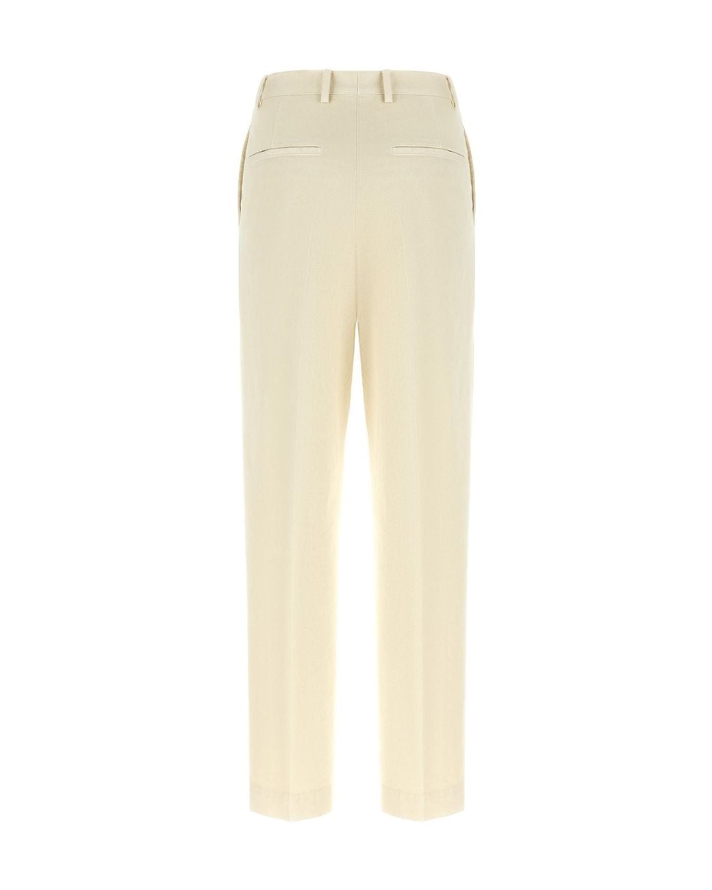 Dries Van Noten Natural Pilar Tapered Pants