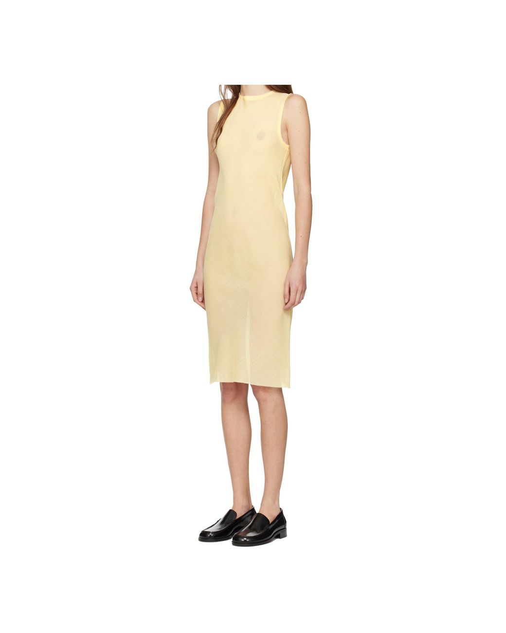 Rier Natural Sleeveless Dress