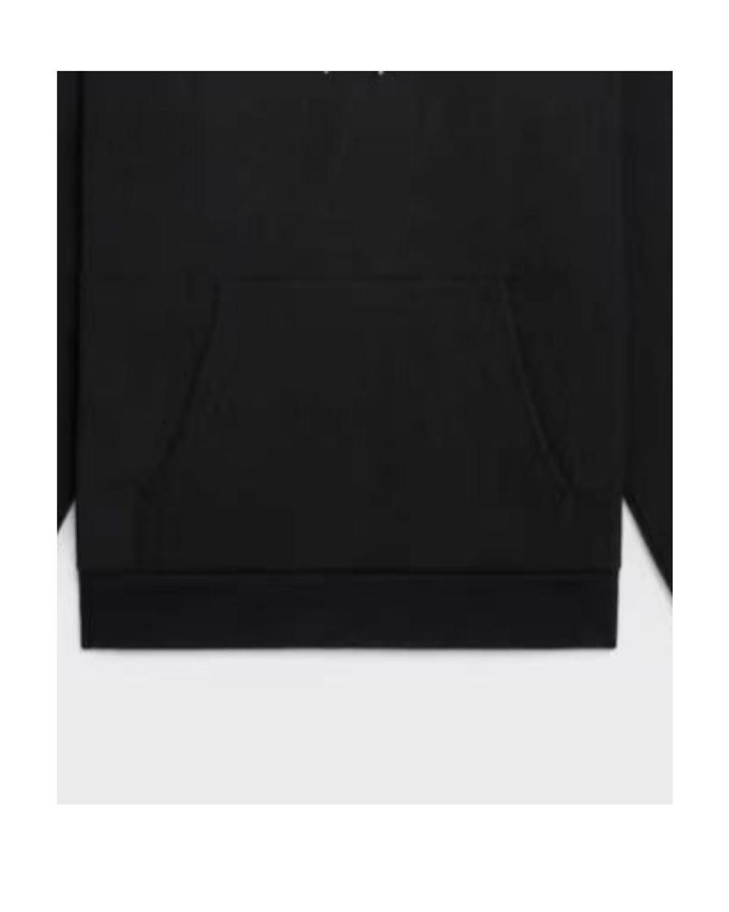 Céline Black Loose Hoodie for men