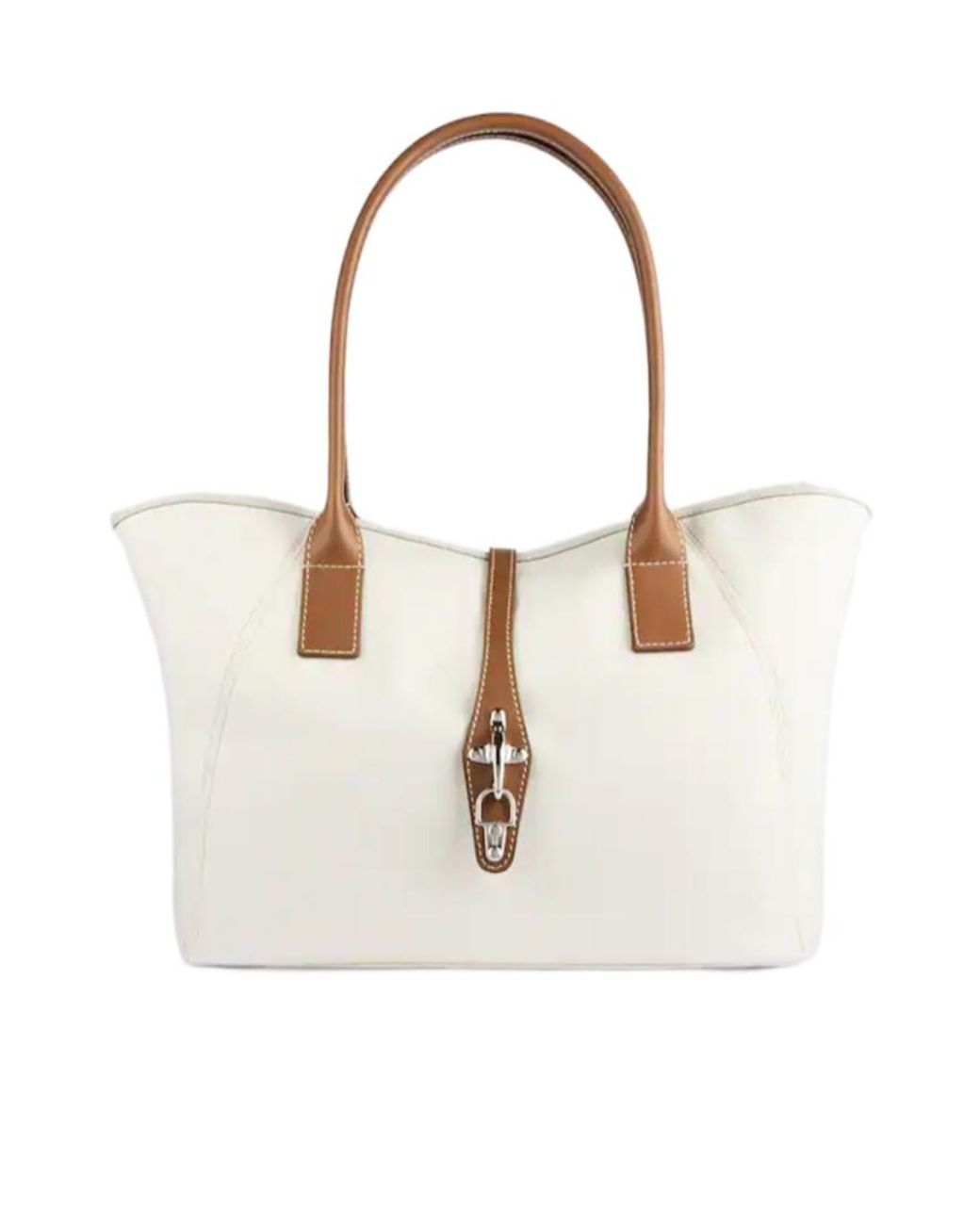 Fay White Shopping Bag