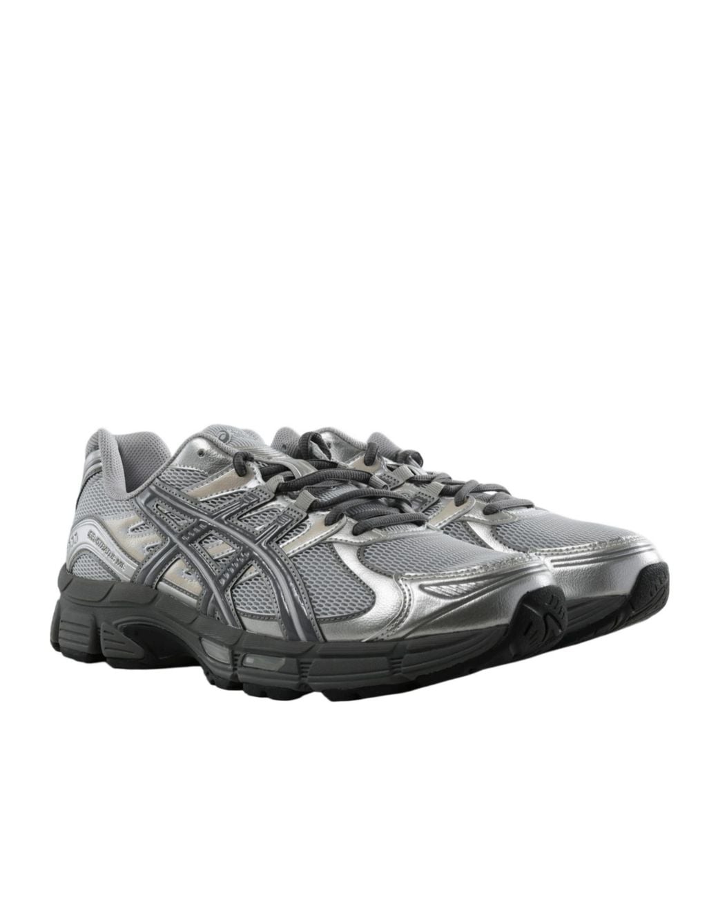 Asics Gray Gel-Stratus Mc Lace-Up Sneakers for men