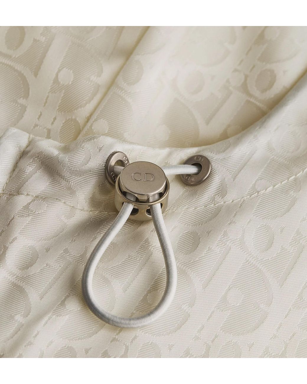 Dior Natural Zipped Jacket With Hood