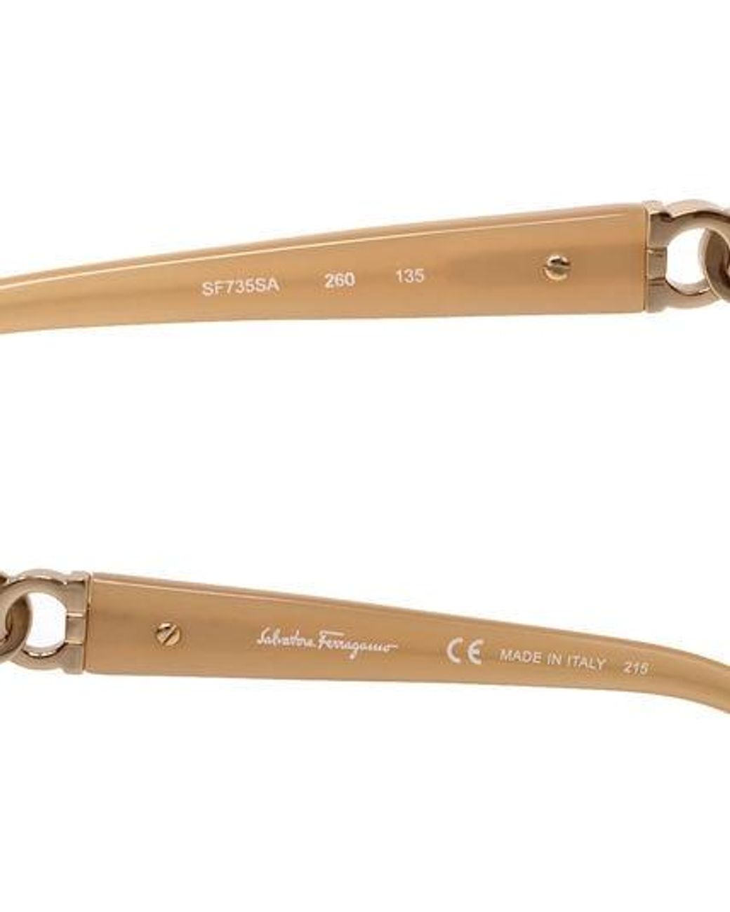 Ferragamo Pink Logo Sunglasses