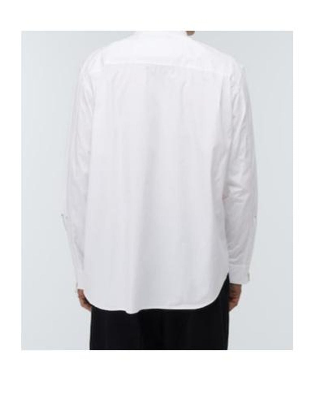 Undercover White Long-Sleeved Shirt for men