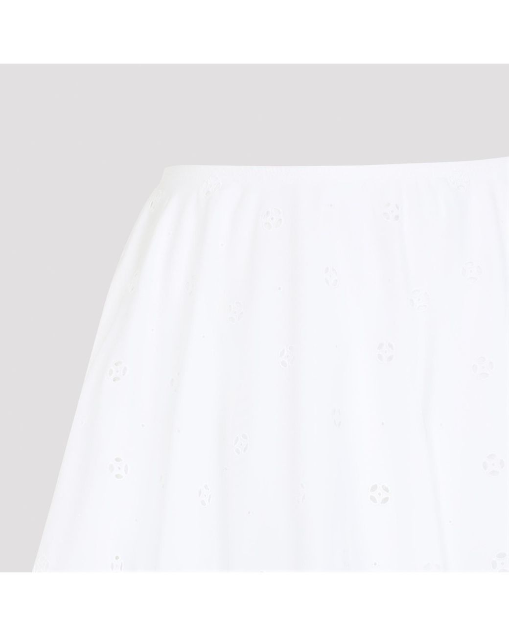 Céline White Skirt