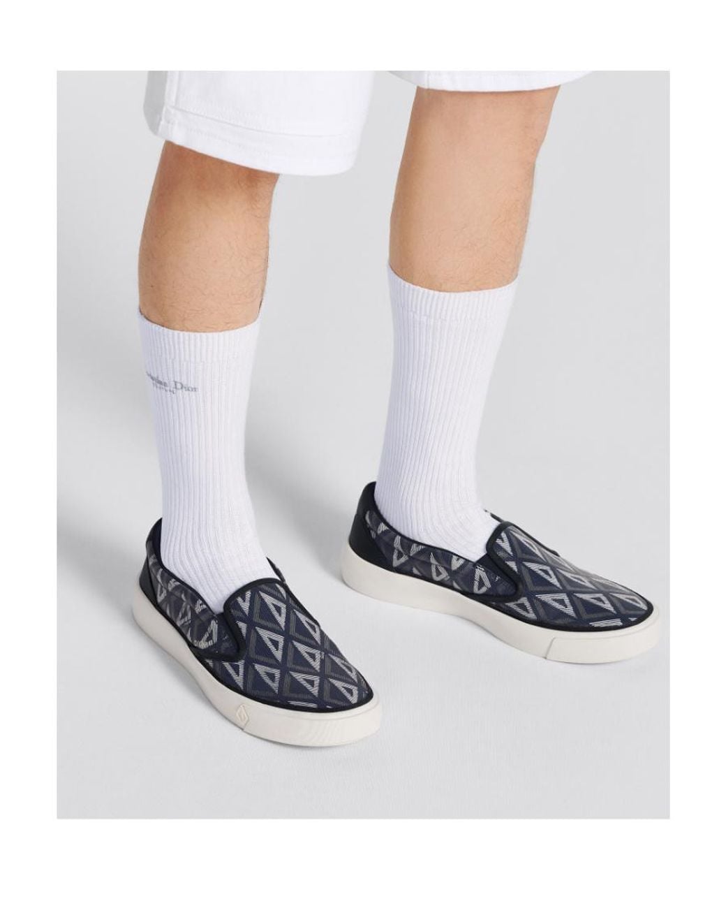 Dior Blue B101 Slip-On Sneaker for men