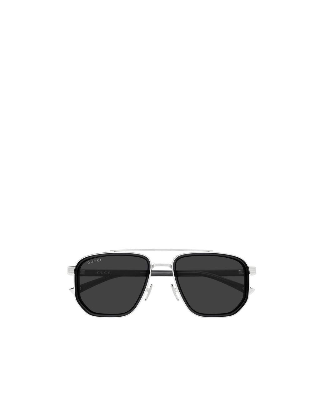 Gucci Black Eyewear Navigator Frame Sunglasses for men