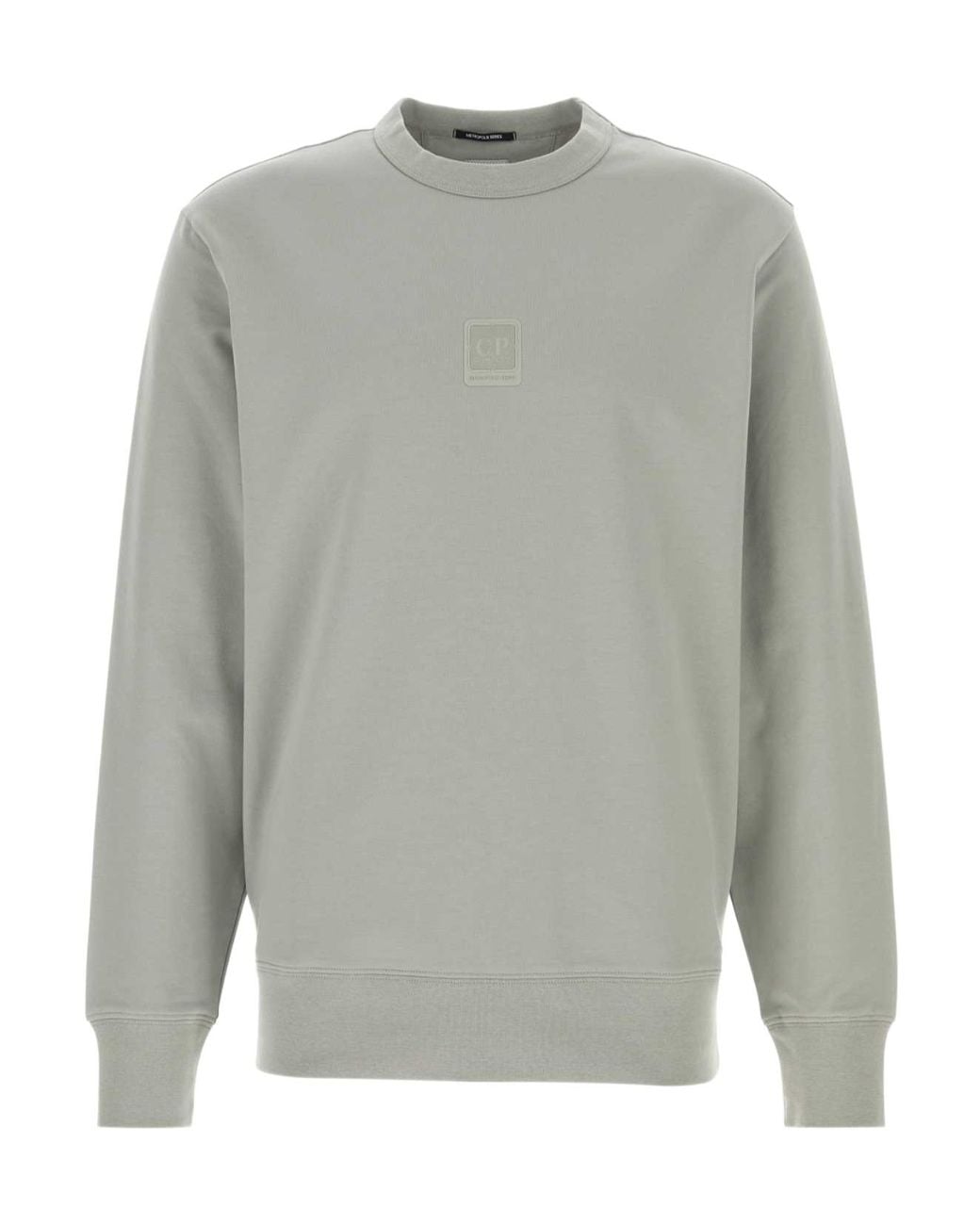 C P Company Gray Metropolis Stretch Fleece Sweatshirt for men