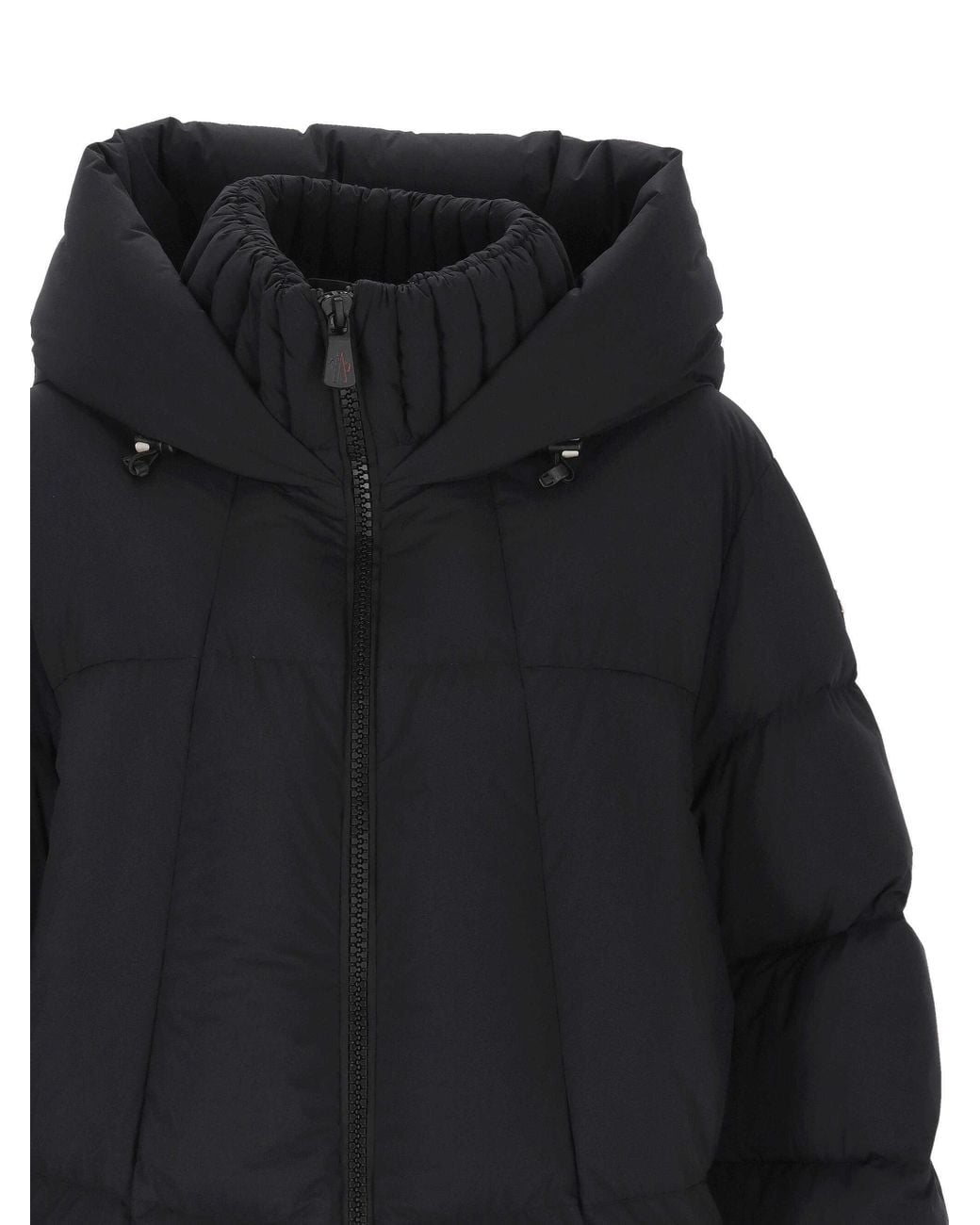 Moncler Blue Grenoble Hooded Down Jacket