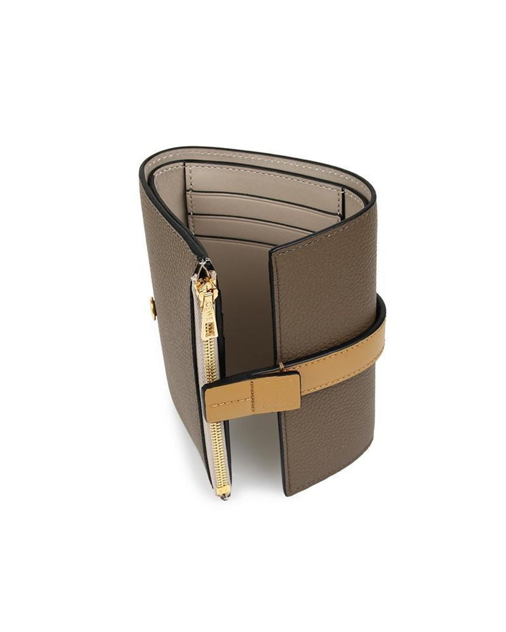 Loewe Brown Tri-Fold Wallet