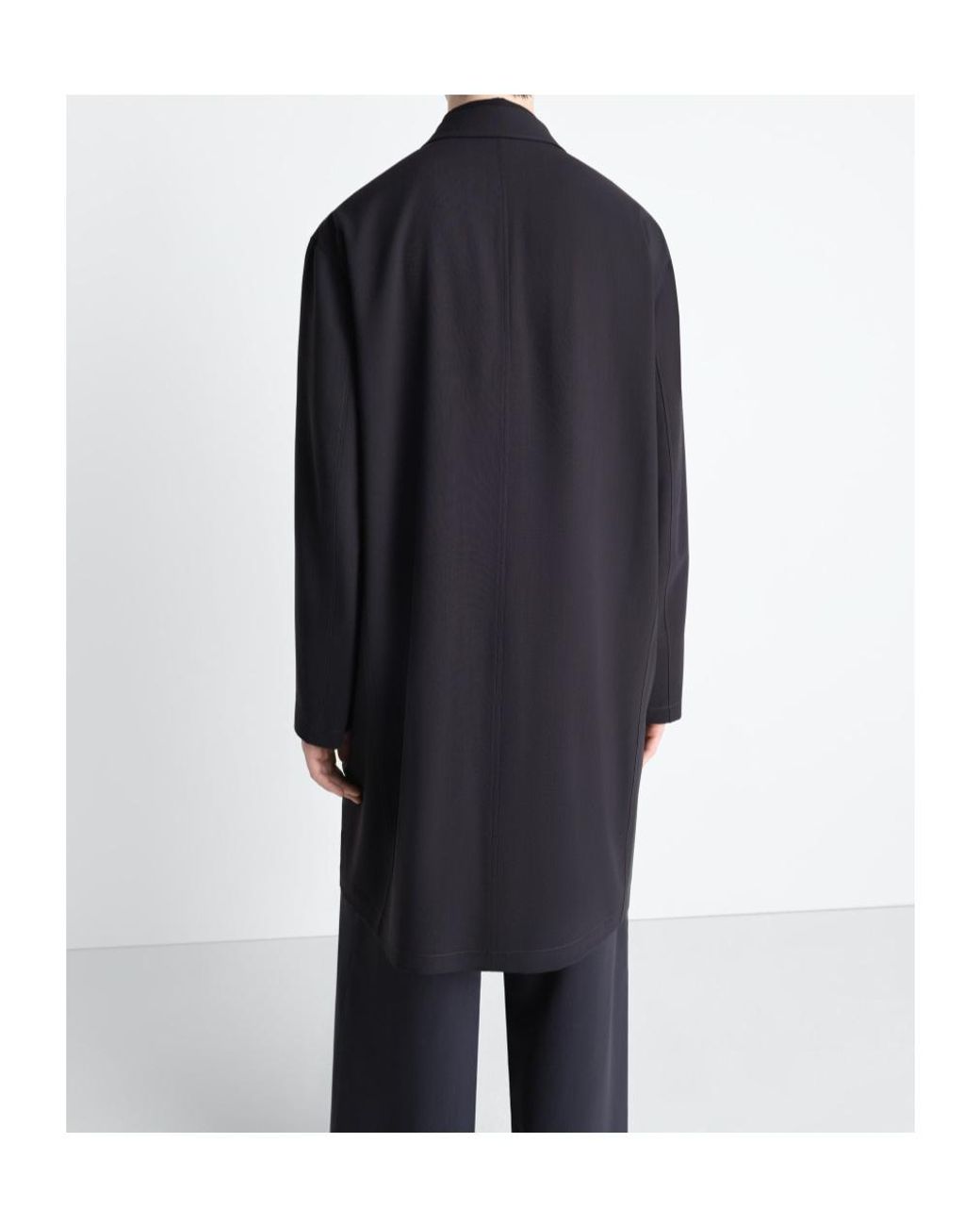 Lemaire Blue Single-Breasted Coat for men