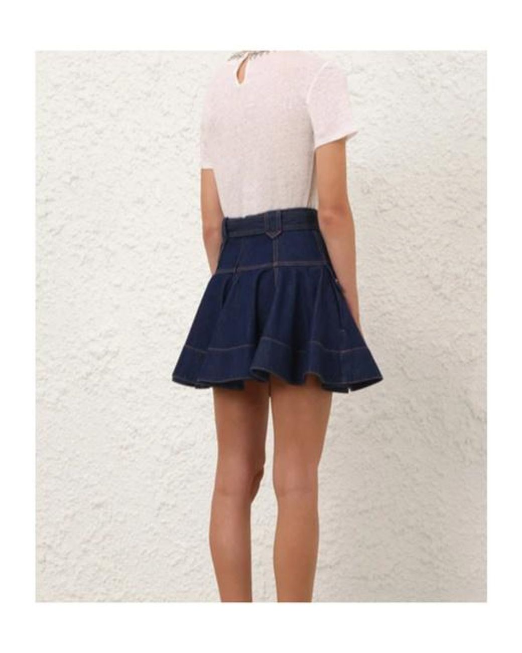 Zimmermann White Embellished Crew-Neck T-Shirt