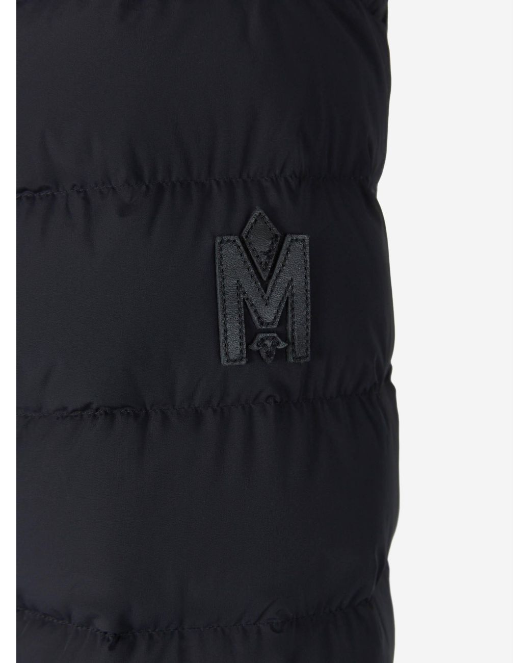 Mackage Black Padded Hooded Down Jacket for men