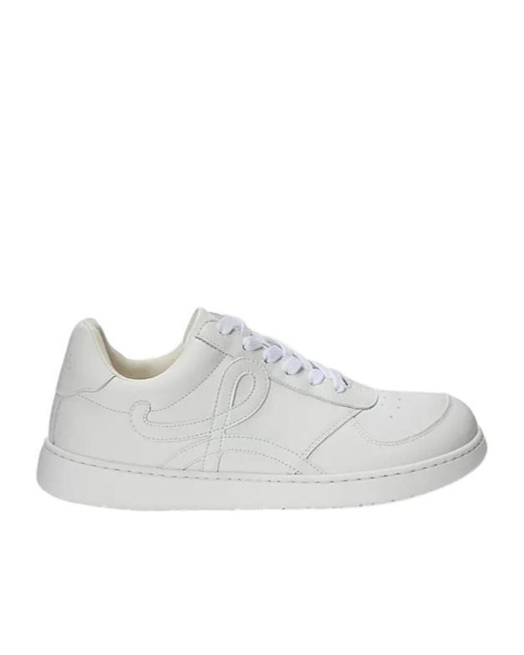Loewe White Leather Jambo Sneakers for men