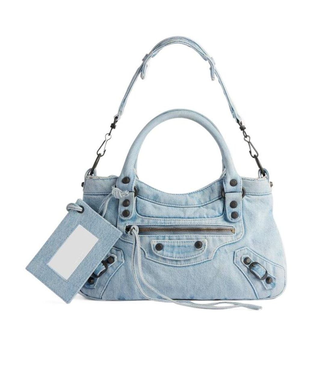 Balenciaga Blue Le City First Shoulder Bag