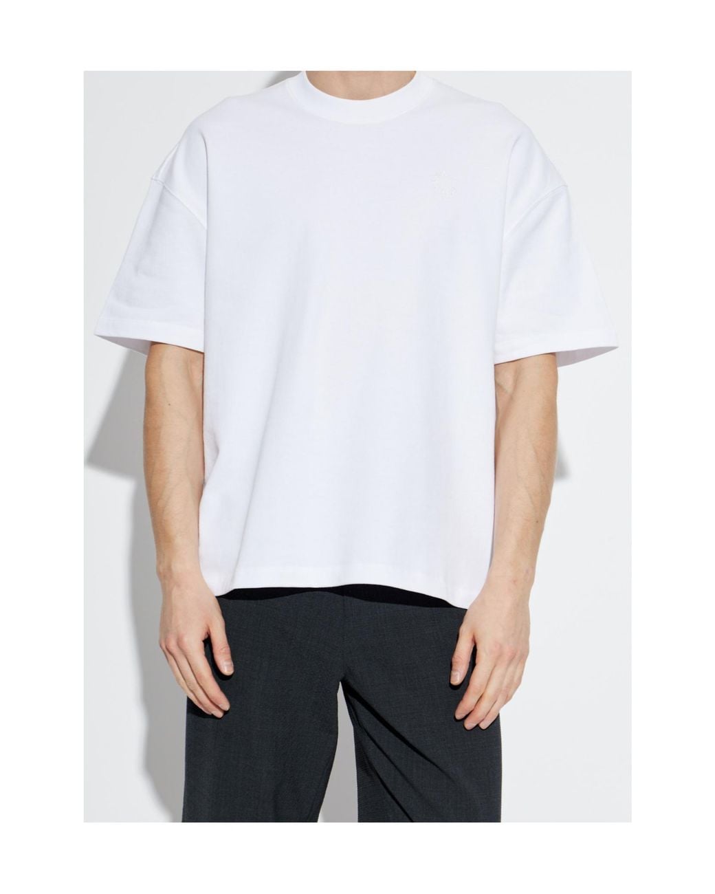 AllSaints White Haven Oversized T-Shirt for men