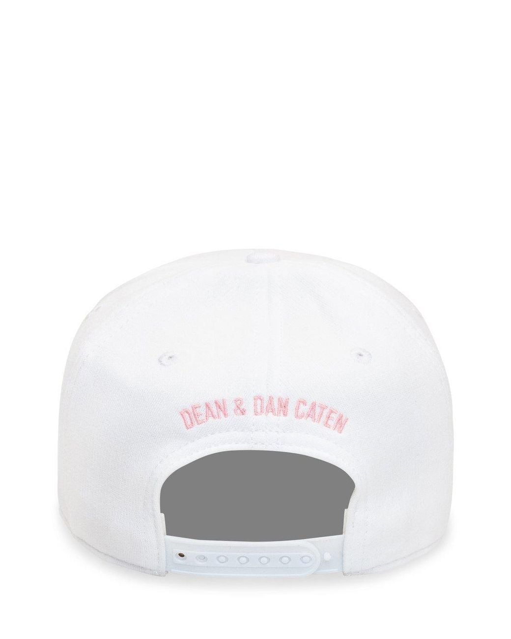 DSquared² White Logo-Print Baseball Cap for men