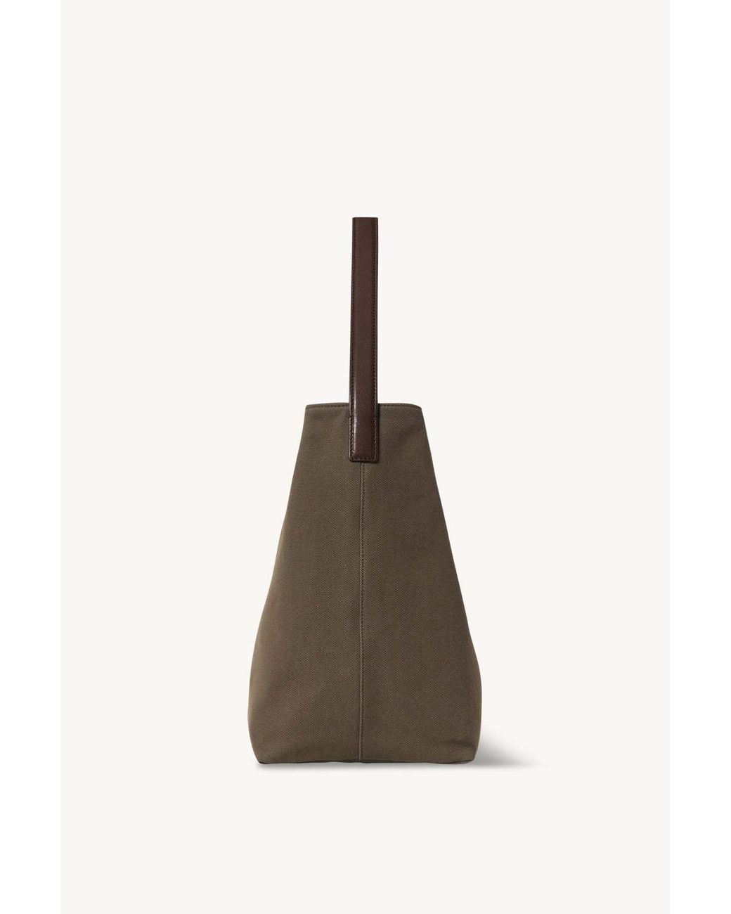 The Row Brown Medium N/S Park Shoulder Bag