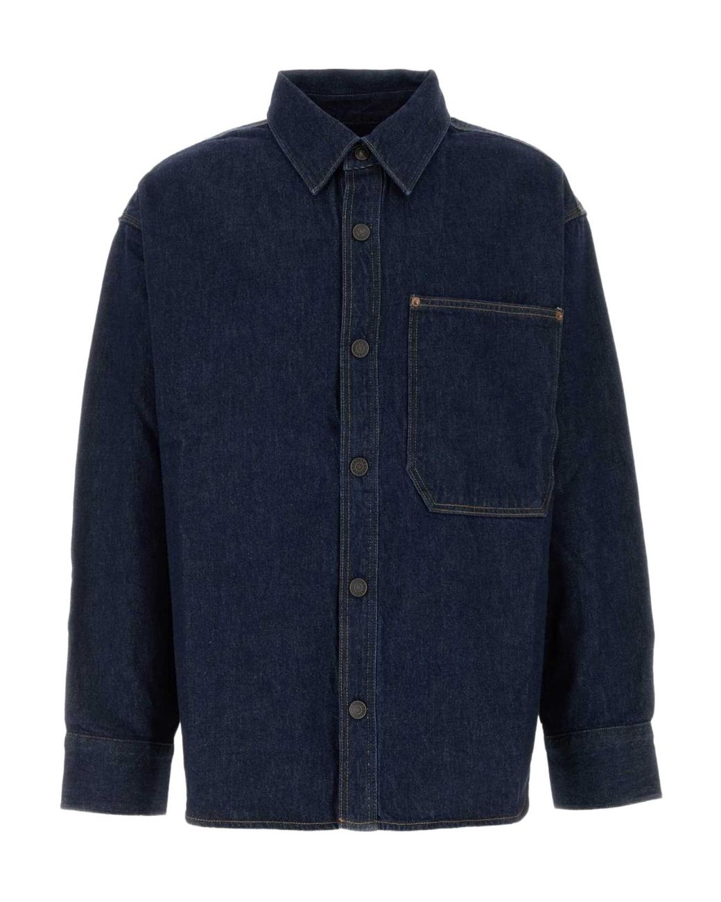 Agolde Blue Corwin Oversized Shirt for men