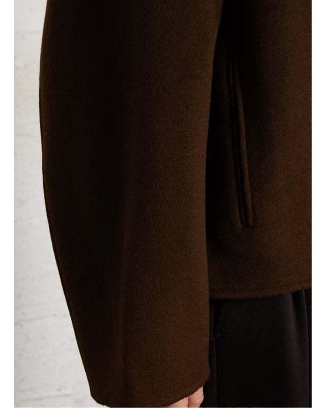 Soeur Brown Long-Sleeve Casual Jacket