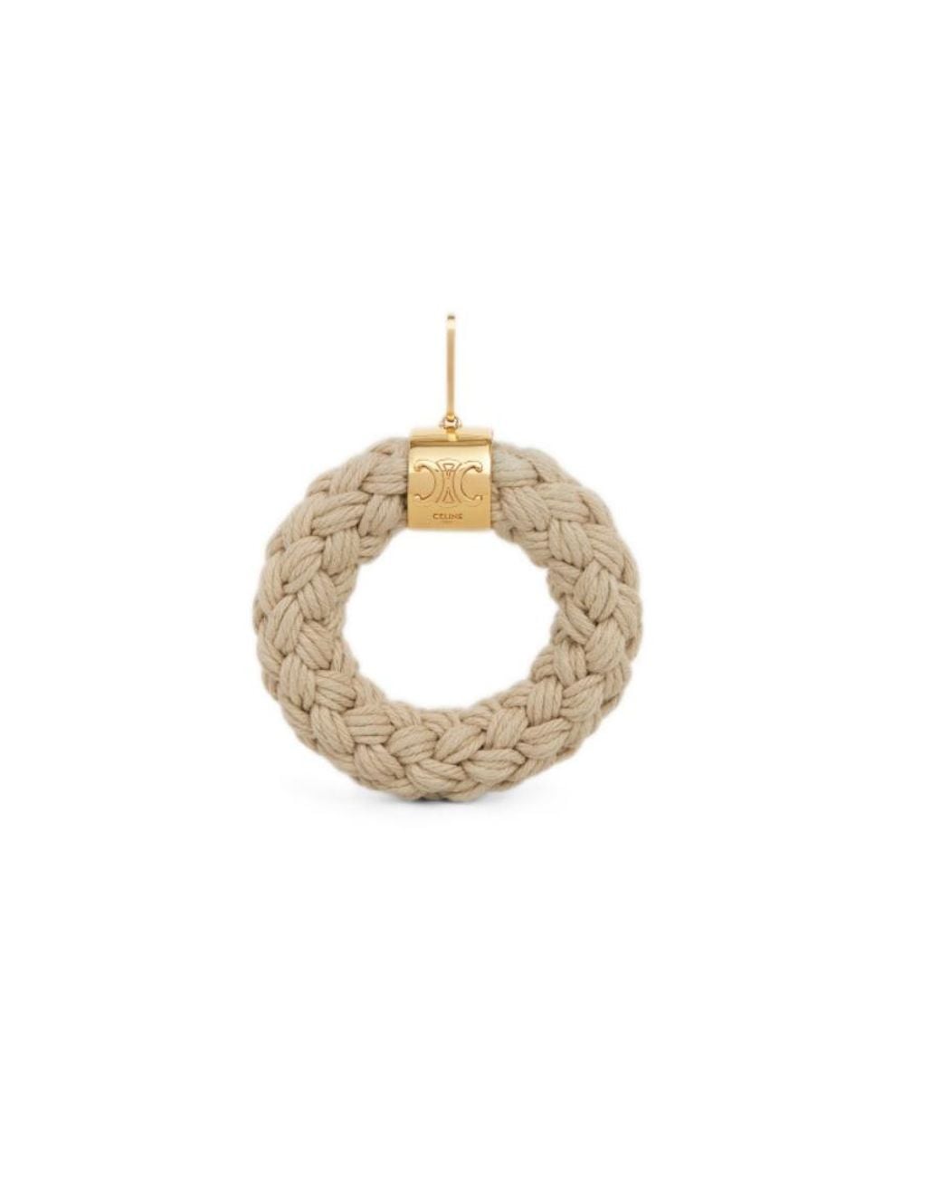 Céline Metallic Separables Rope Pendant