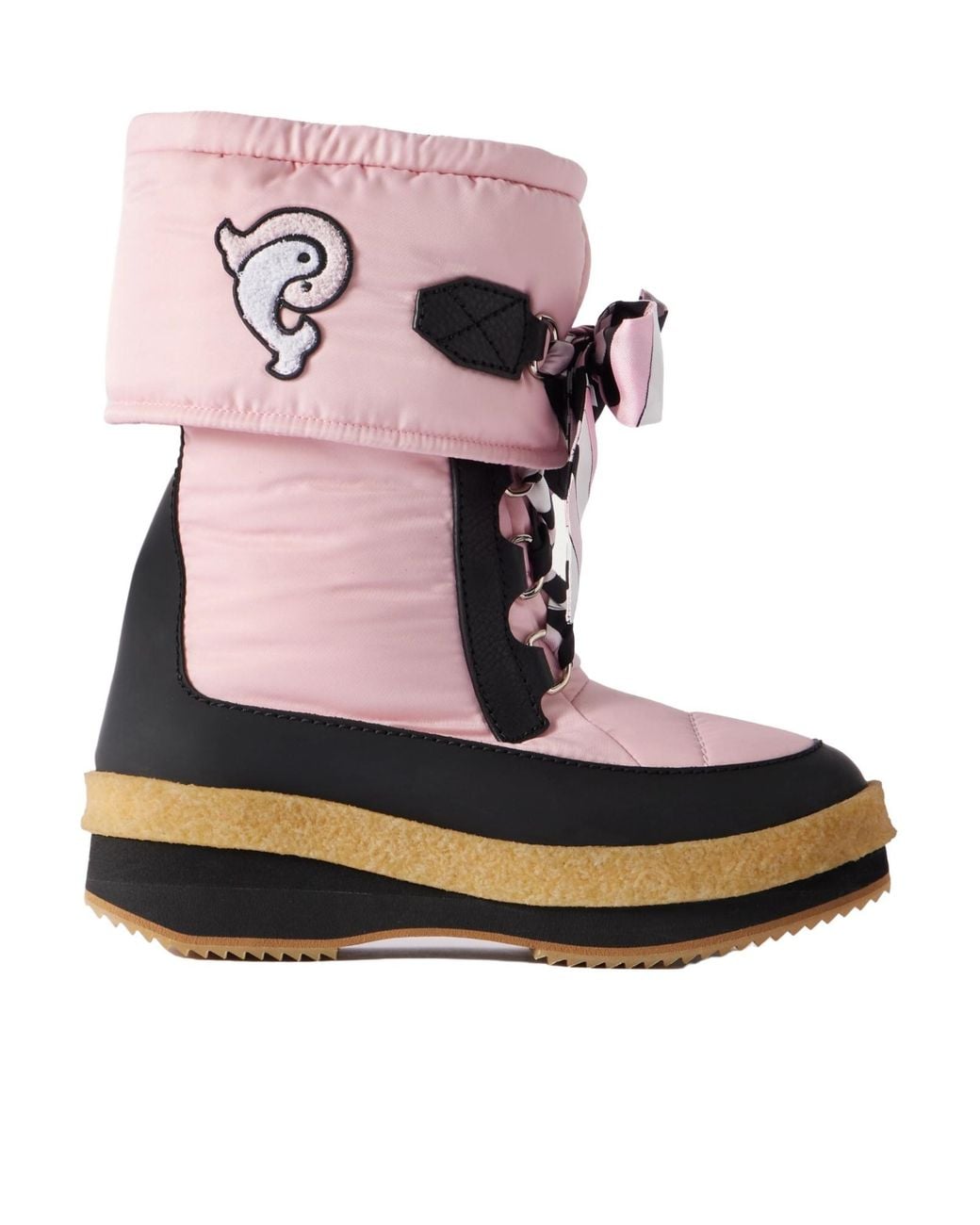 Emilio Pucci Pink Casual Snow Boots