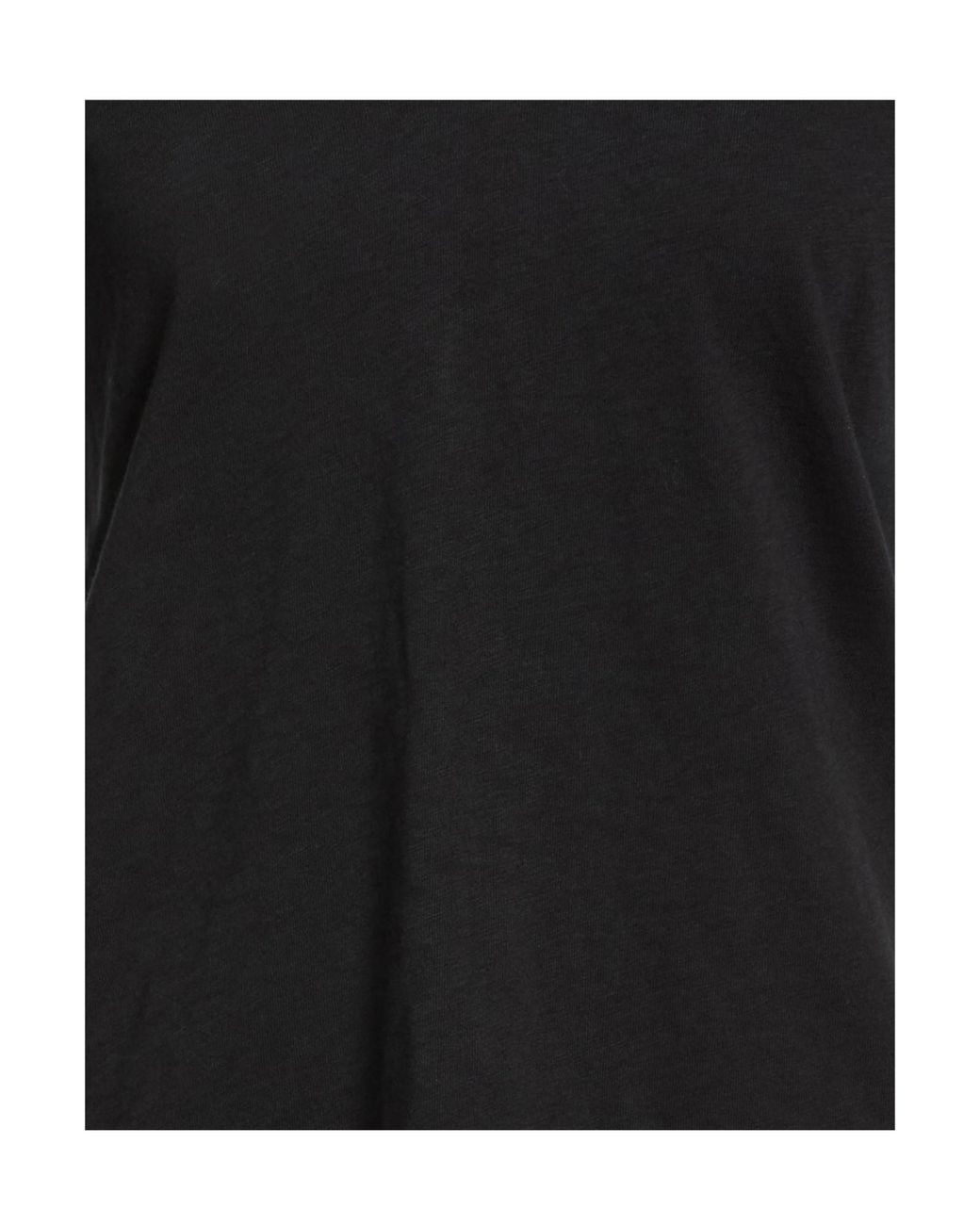 Rag & Bone Black Plain Colour T-Shirts