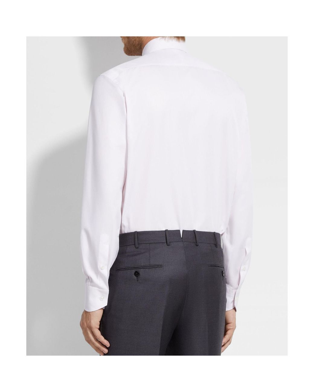 Zegna White Centoventimila Cotton Shirt for men